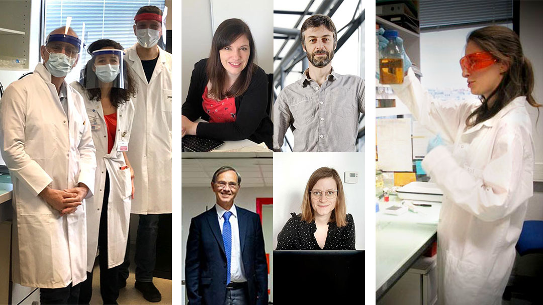 Montage avec portraits des personnes interviewvées