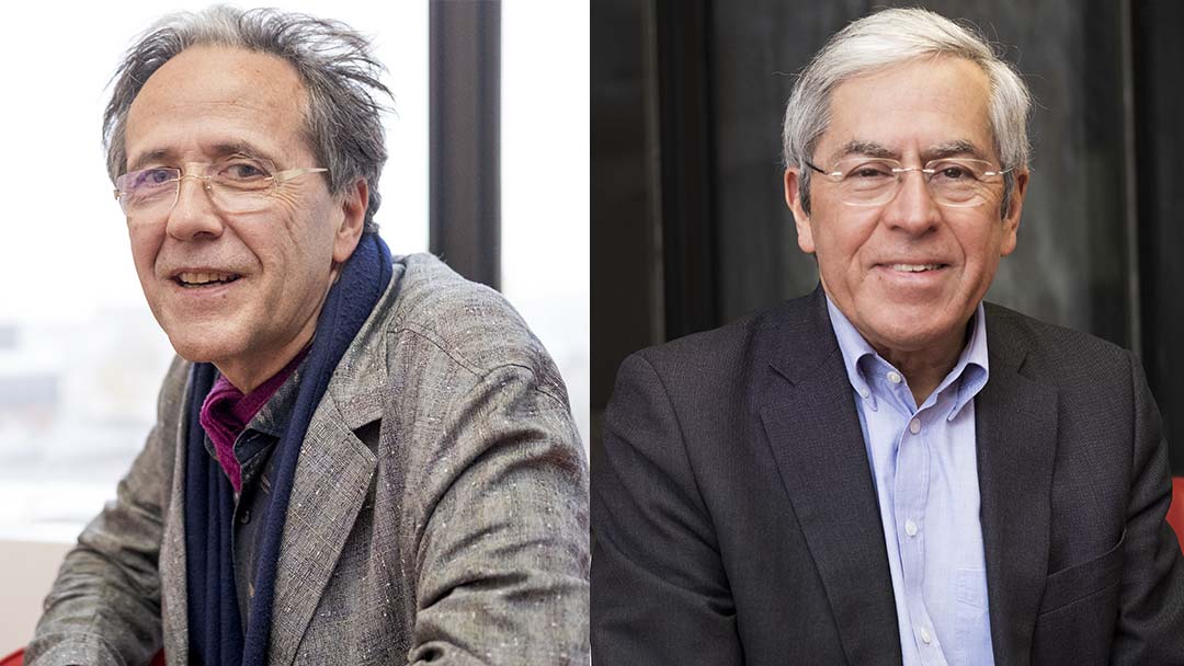 Portraits d'Eric Gilson et d'Arnold Munnich