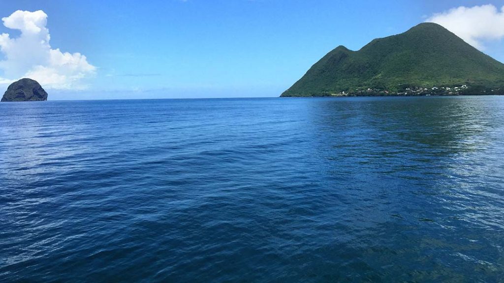 Mer des Caraïbes à la Martinique